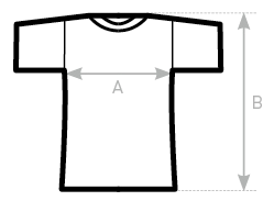 Misurazione T-Shirt